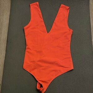 Free Peole V-Neck Bodysuit